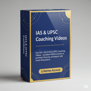 IAS & UPSC Coaching Videos (Lifetime Access)
